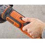 Black & Decker 18V Cordless Angle Grinder + 4.0 Ah Li-ion battery + Charger Image 2