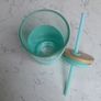 TRONCO Glass Tumbler with Bamboo lid Silicone Sleeve and Straw Image 8