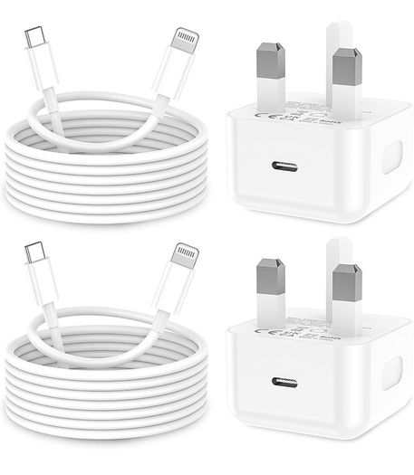 iPhone Charger Fast Charge 2Pack Fast Apple Charger Cable 2M/6FT iPhone Fast charger with USB C To Lightning Cable for iPhone 14 13 12 11 Pro Max XS XR X 8 7 6 Plus 5, iPad and iPod
