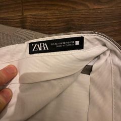 Zara mens beige suit. 34 waist x32 length. 42r