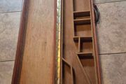 Vintage classic wooden riffle shotgun case box