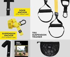 TRX All-in-One Sling Trainer Extremely Versatile Fitness System for Home with Access to TRX Training Club