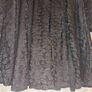 gorgeous black lace floral midi dress from Boohoo Image 5