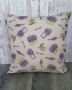 "Lavender"Cushions  or cushion covers.  Matching table runner to order.