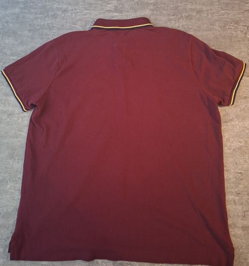 Polo Ralph Lauren Custom Slim Fit Polo - Burgundy Tipped - Size XXL - MINT