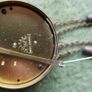 Vintage 1950s Retro Miniature German Wintermantle Ceramic Dial Wall Clock ca. 1950 (in working order) Image 10
