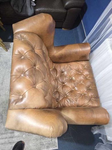 Classic Chesterfield Wingback Armchair