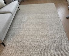 WOUD Wool Rug Off White