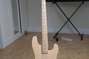 Custom made Bass P Style dual humbucker