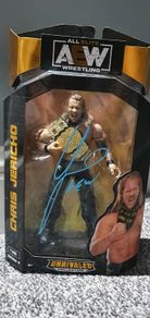 AEW Unrivalled collection signed Chris Jericho figure