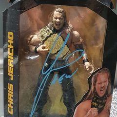AEW Unrivalled collection signed Chris Jericho figure