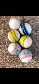 Taylor made Tour stripe golf balls