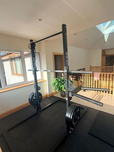 Bulldog Gear - Home gym series squat rack with pull up bar.