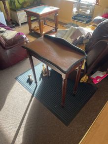 mahogany  side table