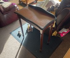 mahogany  side table