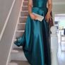 Emerald Green Debs Dress Image 2