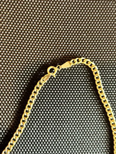 18ct Gold Chain 10g 50cm stamped 750