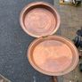 antique copper bed warmer Image 3