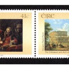 2002 Ireland 140th Anniversary of the National Gallery of Ireland (Issue 1) Commemorative Stamps Mint Never Hinged (MNH)