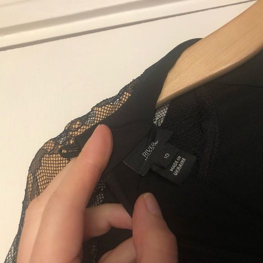 Brand new river island black tunic mini dress