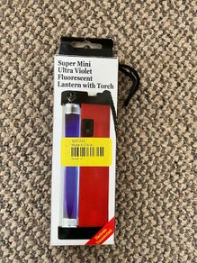 Super Mini Ultra Violet Lantern With Torch