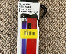 Super Mini Ultra Violet Lantern With Torch
