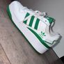 Adidas Originals white and green  trainers in junior size UK 3.5 / EU 36 Image 3