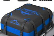 Waterproof Car Roof Bag No Rack Needed (Blue-20Cubic)