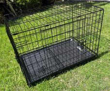 30" Double Door Dog Crate