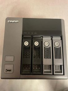 QNAP TS-410 NAS with Hard Drives