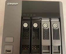 QNAP TS-410 NAS with Hard Drives