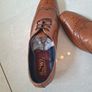 mens leather shoes size 11 Image 3