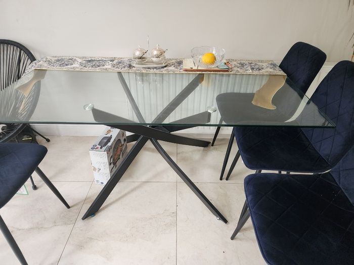 Glass Dining Table