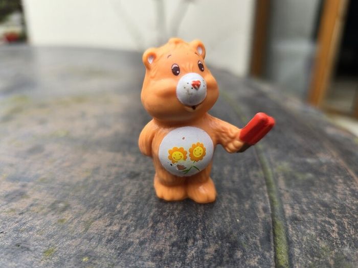 Friend Share Bear Carebear Mini Figure 1983-1984 Kenner A.G.C.