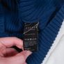 Jigsaw Navy Blue Ribbed Knit Vest Sleeveless Top Size S Image 3