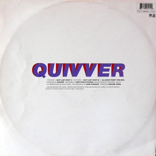 Quivver-saxy Lady
