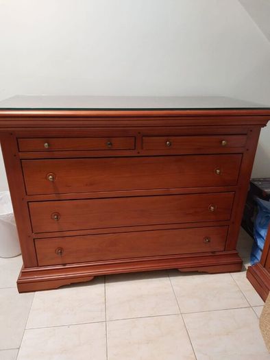 Solid Cherry Wood Bedroom Suite
