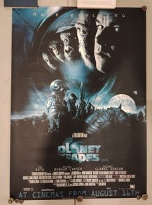 Planet of the Apes Tim Burton Remake Official Irish Release Style