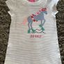 Joules seahorse dress age 5 Image 2