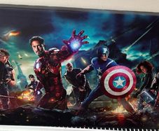 Avengers assemble canvas