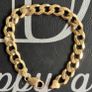 9ct gold curb bracelet Image 3