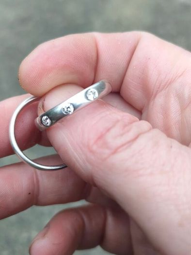 Interlocking Sheffield Sterling Silver Rings