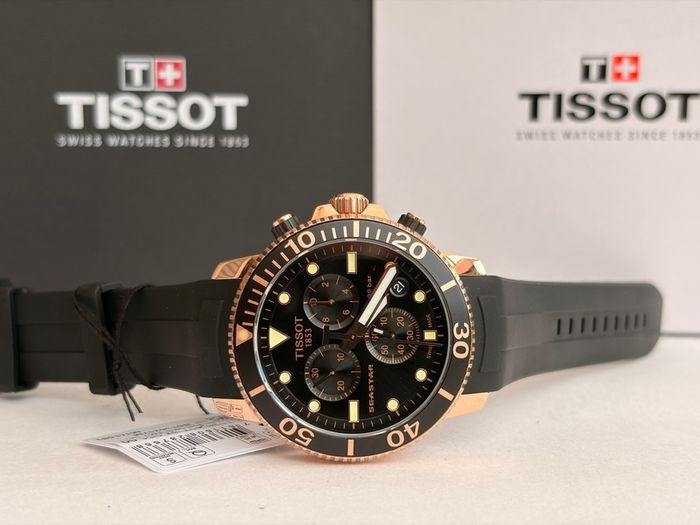 Tissot Seastar 1000 Chronograph Rose Gold Brand New