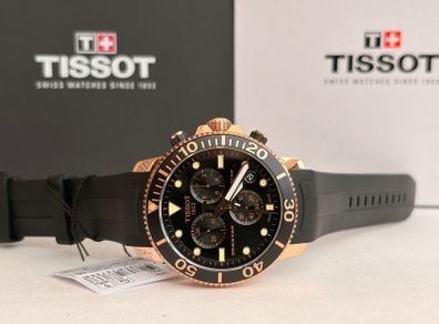Tissot Seastar 1000 Chronograph Rose Gold Brand New