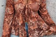 Pretty Boho Style Cardigan size 20