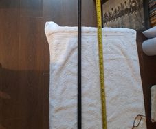sterling silver shepherds crook walking stick