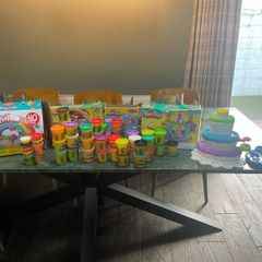 Play doh and accessories