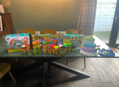 Play doh and accessories