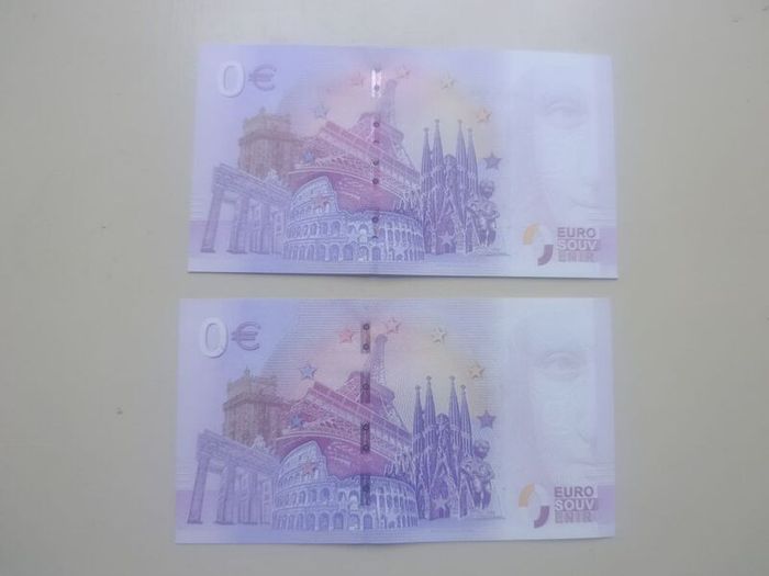 2  2020  Irish International Coin Fair Euro Souvenir Nores