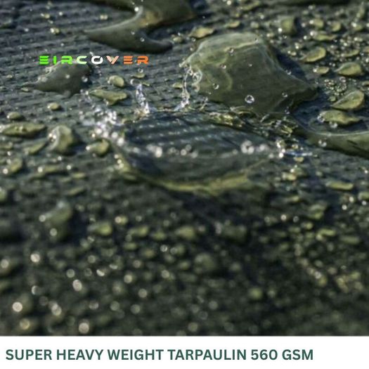 Heavyweight Tarpaulin 5m x 11m (16' - 36') 350 gsm